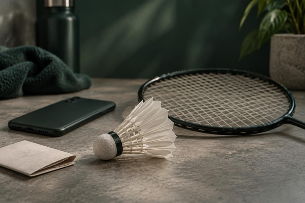 What counts as the start of a badminton match What counts as the start of a badminton match