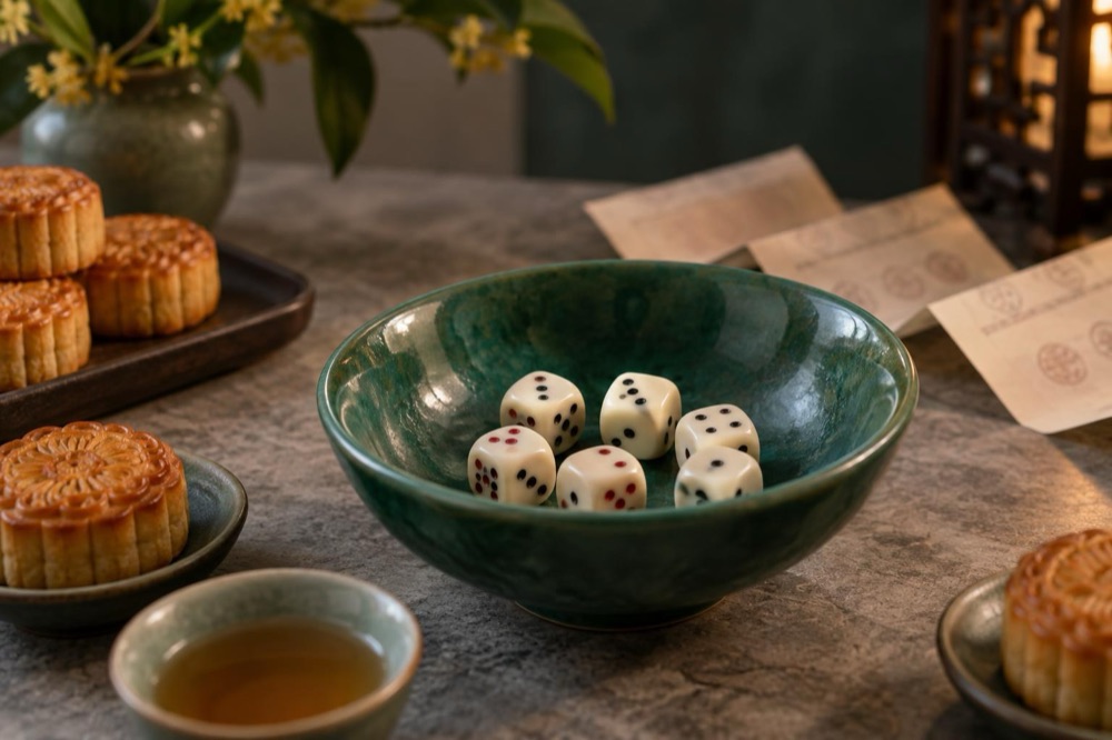 Bo Bing, the Mid-Autumn dice game Bo Bing, the Mid-Autumn dice game