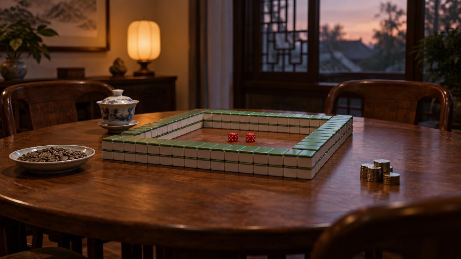 Mahjong in China Mahjong in China
