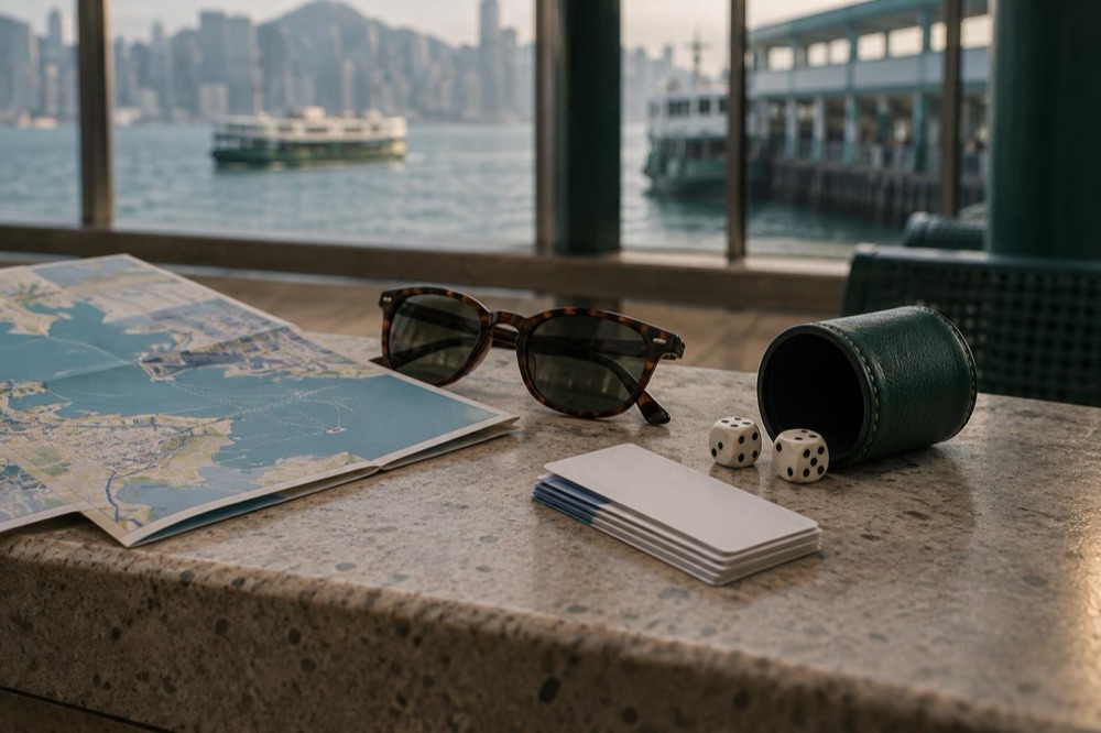 Getting there: the ferry from Sheung Wan Getting there: the ferry from Sheung Wan