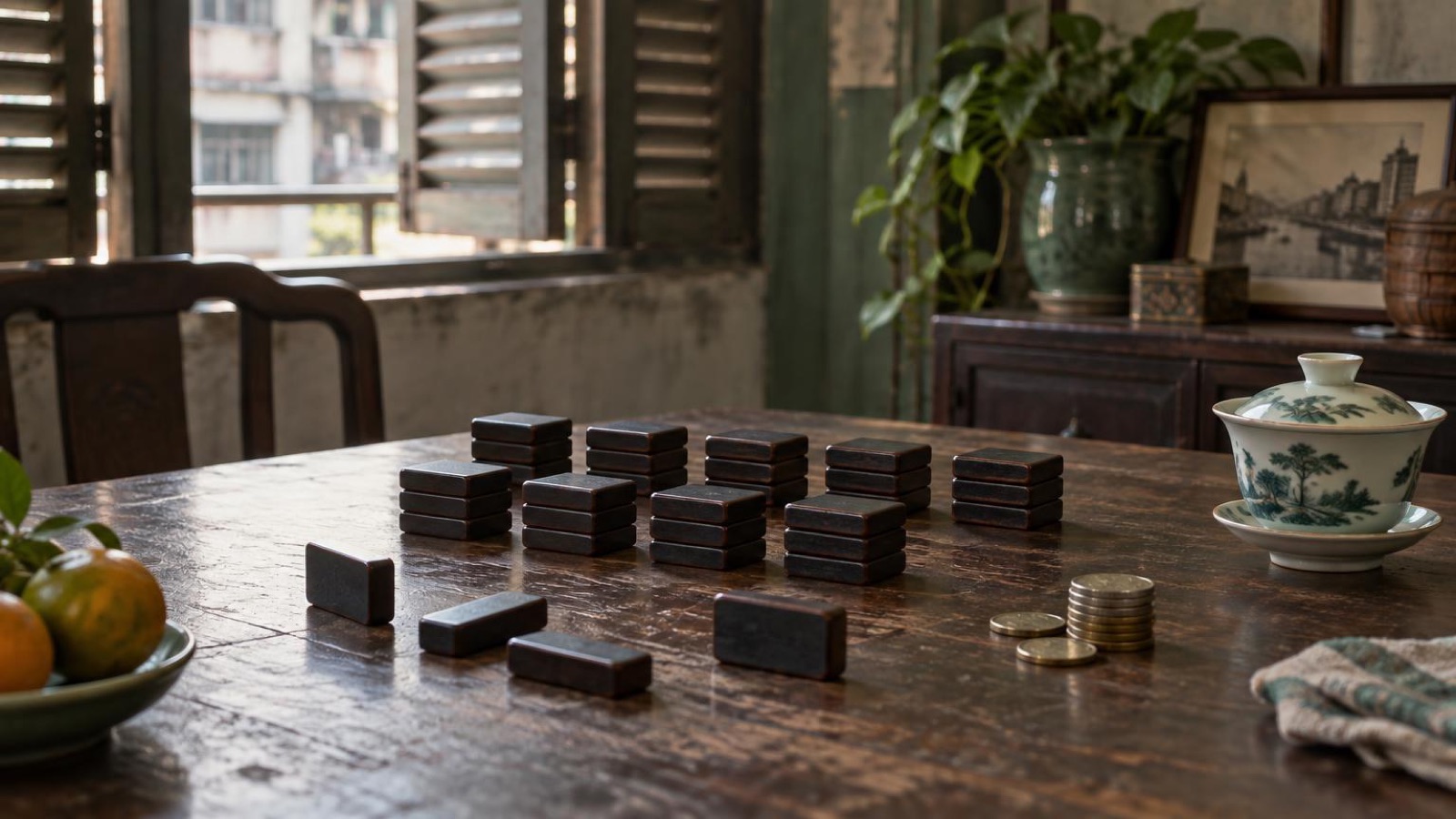 Tin Gau Dominoes Tin Gau Dominoes