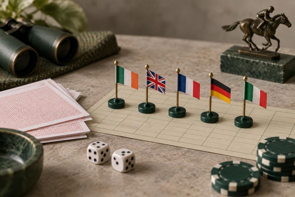 How many bet types each country allows How many bet types each country allows