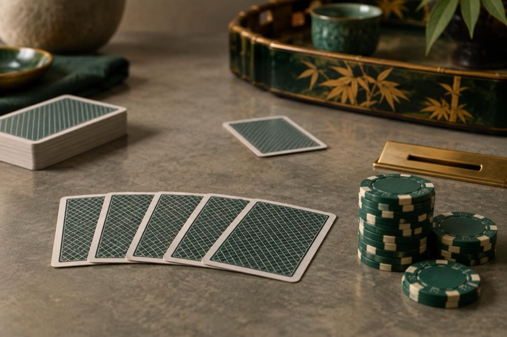 Hoiana Stud Poker:底注、投注和累积大奖 Hoiana Stud Poker:底注、投注和累积大奖