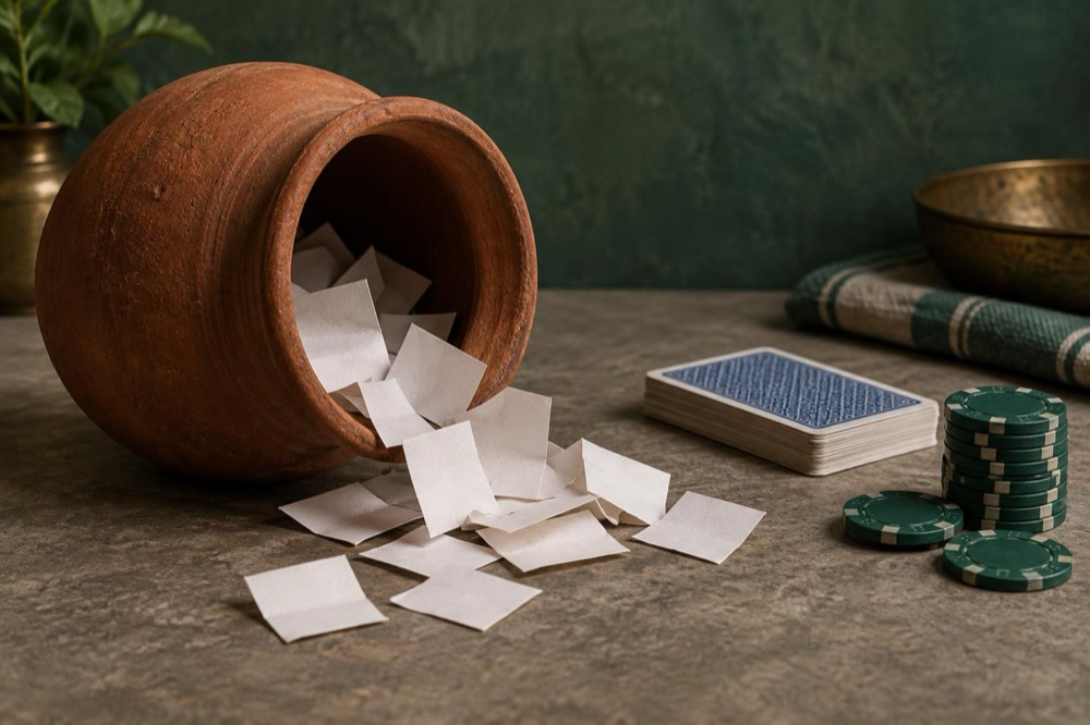 How the game works: from the matka pitcher to playing cards How the game works: from the matka pitcher to playing cards