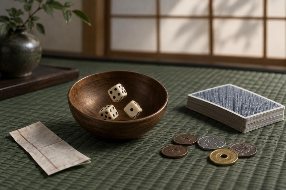 Chinchirorin, Chō-Han and the yakuza image Chinchirorin, Chō-Han and the yakuza image