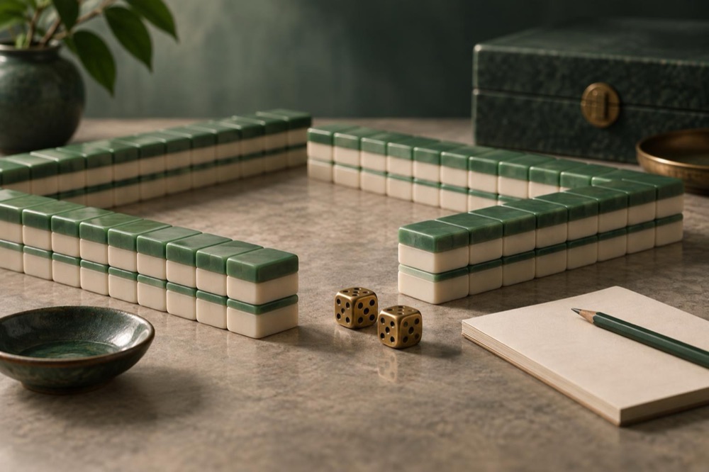 The number 4 in mahjong: four players, four rounds, four winds The number 4 in mahjong: four players, four rounds, four winds