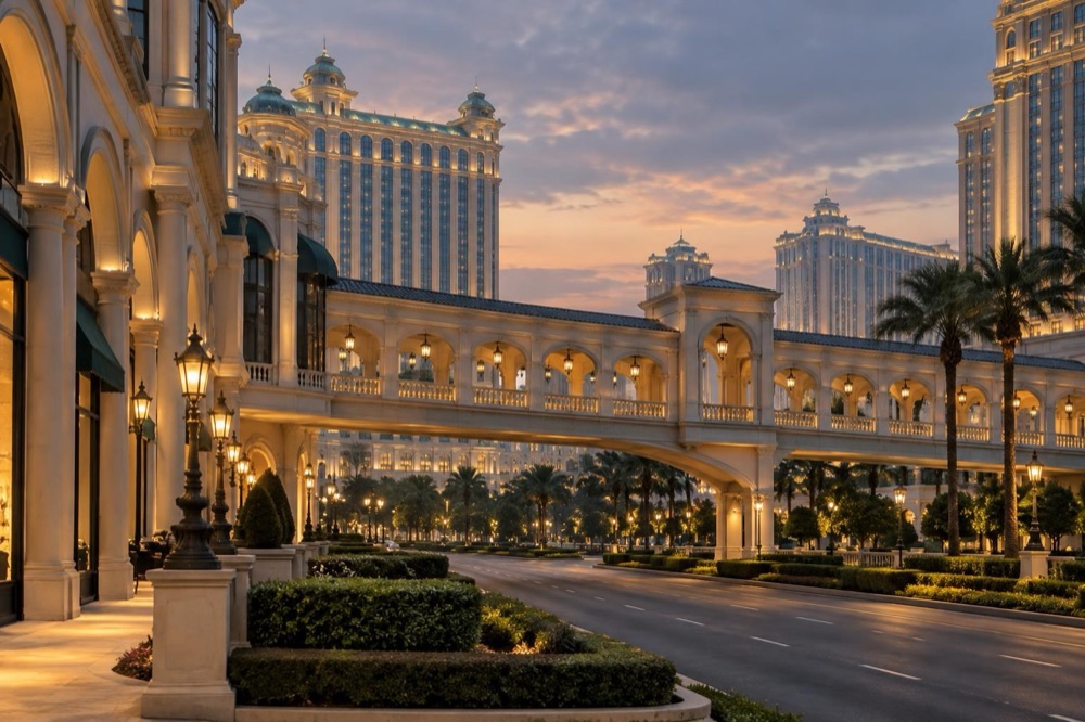 Location: south end of the Cotai Strip Location: south end of the Cotai Strip