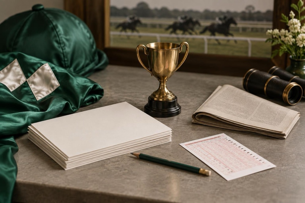 Sweepstakes: entry documents for seven named races