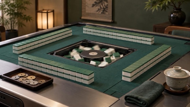 Mahjong Parlors in Hong Kong and Japan Mahjong Parlors in Hong Kong and Japan