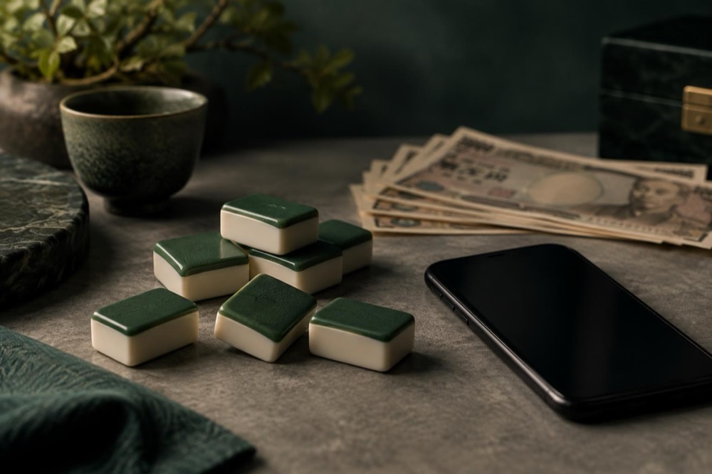 Playing mahjong for money is a crime in Japan Playing mahjong for money is a crime in Japan