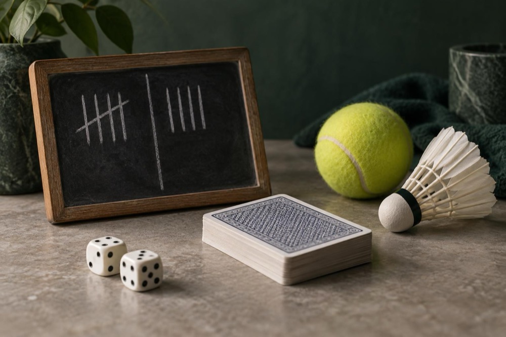 Other sports: tennis games and sets Other sports: tennis games and sets