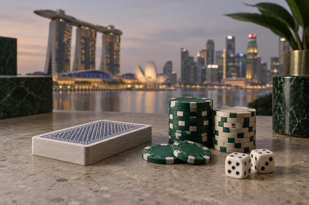 One of Singapore's two licensed casinos One of Singapore's two licensed casinos