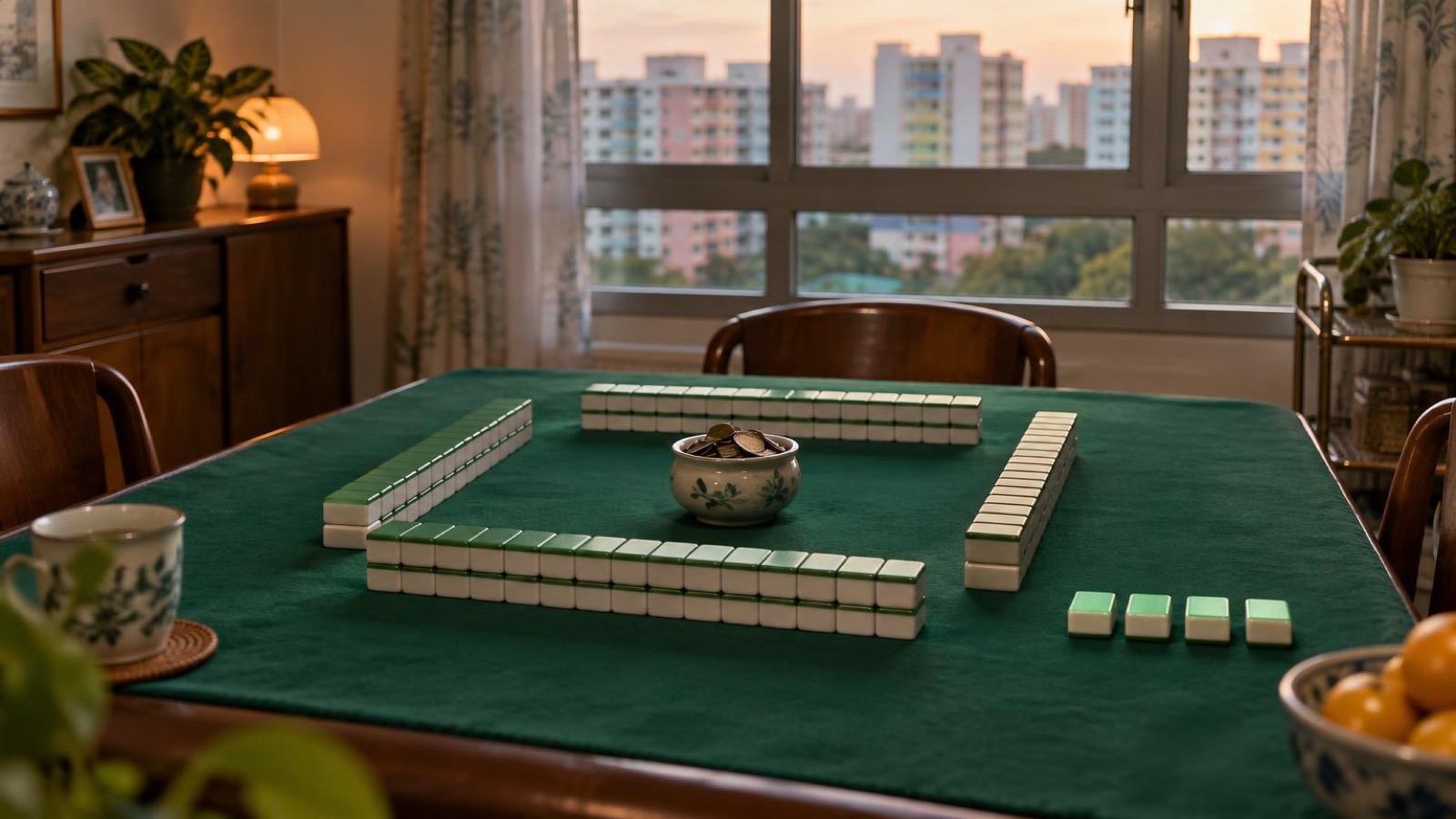 Mahjong Gambling at Home in Singapore Mahjong Gambling at Home in Singapore