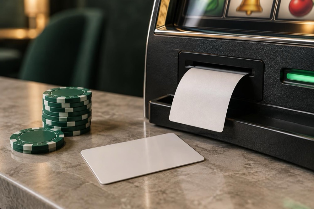 Cashless and card play: what to take with you when you leave the machine Cashless and card play: what to take with you when you leave the machine